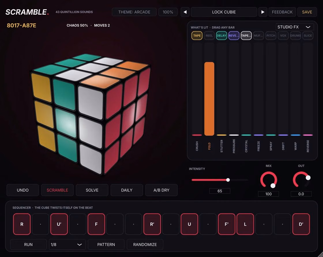 SCRAMBLE Multi Effect Plugin: Free Modular Cube Processor