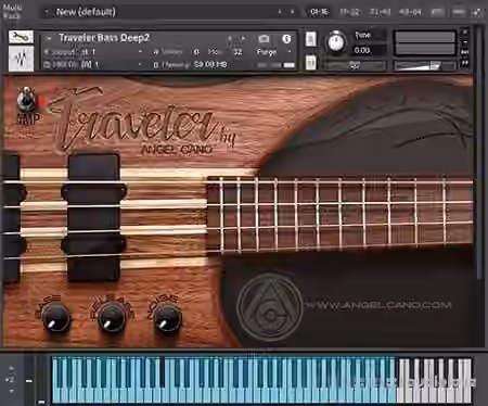 Angel Cano Traveler Bass v1.12 [KONTAKT]