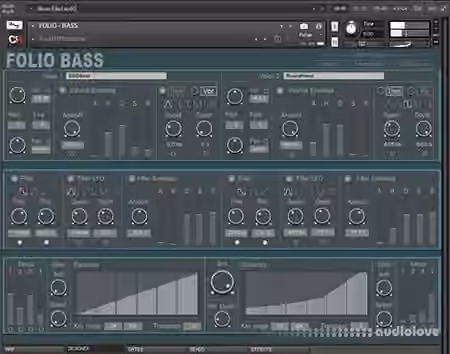 Channel Robot Folio Bass v1.1 [KONTAKT]