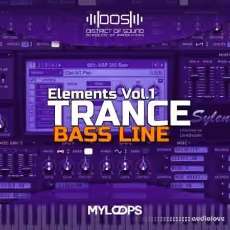 District Of Sound Trance Bass Line Elements Vol.1 [Synth Presets, DAW Templates]