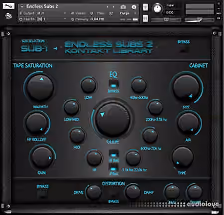 Global Audio Tools Endless Subs V2 [KONTAKT]