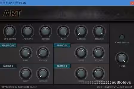 Greynote Music ART Plugin v1.0 [WiN, MacOSX]