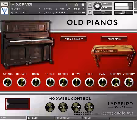 Lyrebird Sounds Old Pianos [KONTAKT]