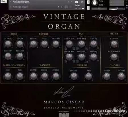 Marcos Ciscar Vintage Organ [KONTAKT]