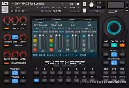 Pre-venda Synthage v1.1 [KONTAKT]