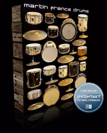 Rattly and Raw Martin France Drums [KONTAKT]
