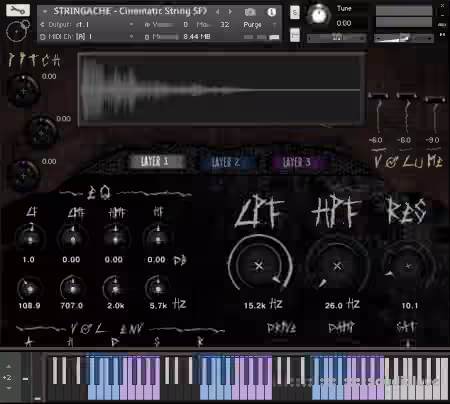 Silence+Other Sounds STRINGACHE [KONTAKT]