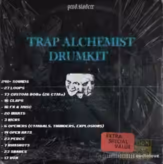 Sladerr Trap Alchemist Drum Kit [WAV]