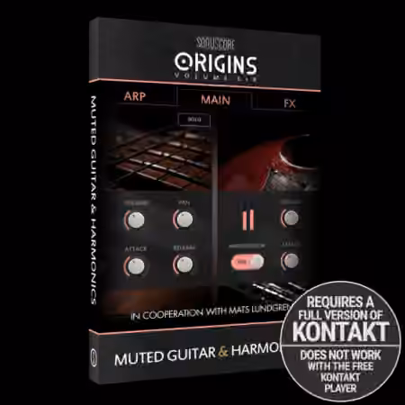 Sonuscore Origins Vol.6: Muted Guitar and Harmonics [KONTAKT]