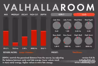Valhalla DSP Valhalla Room v2.0.0.4 [MacOSX]